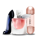 Paquete de 3 perfumes: Carolina Herrera GOOD GIRL, Lancôme LA VIE EST BELLE, Carolina Herrera 212 VIP ROSÉ (Eau de Parfum)